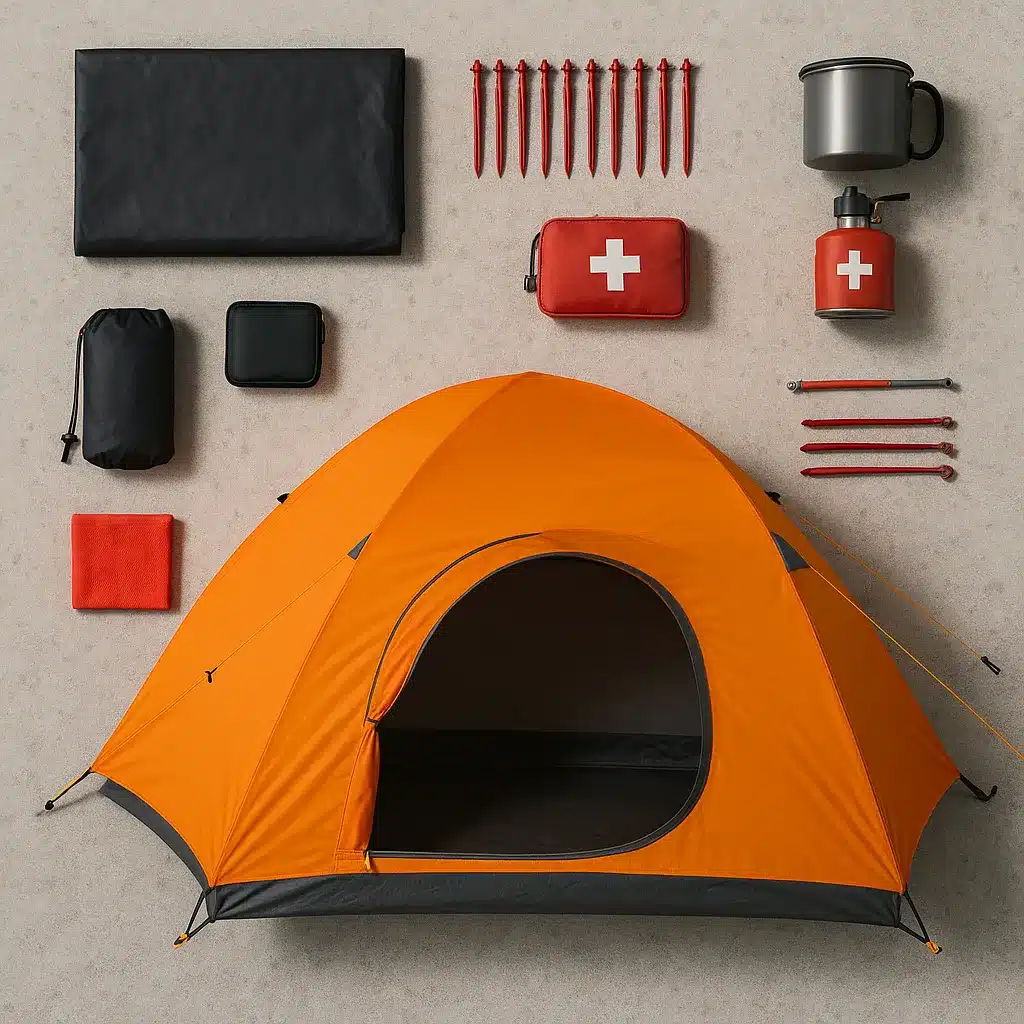 accessoires tente trek