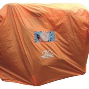 tente d'urgence highlander abri de survie d'urgence 4 5 personnes orange