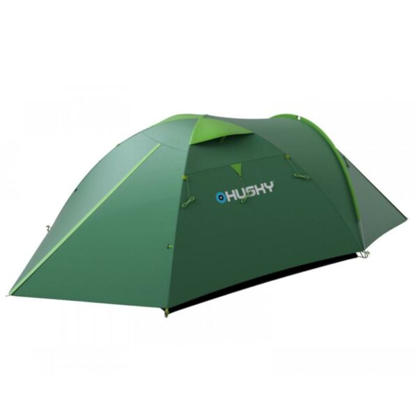 tente classique bizon 4 plus pour 4 personnes couleur verte