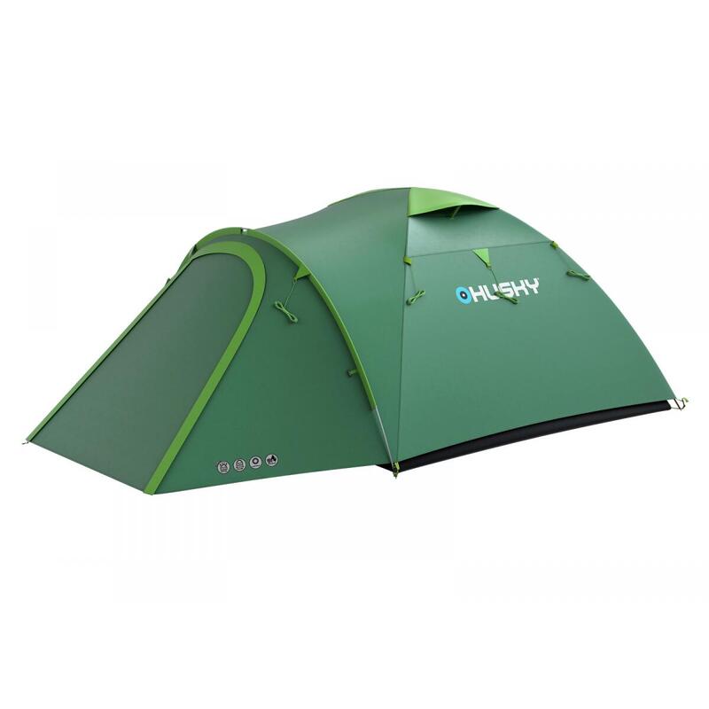 tente classique bizon 4 plus pour 4 personnes couleur verte