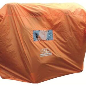 tente d'urgence highlander abri de survie d'urgence 2 3 personnes orange