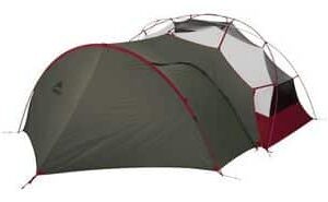 vestibule msr gear shed pour tentes elixir™ et hubba™ vert