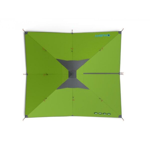 tente légère sawaj trek 2 pour 2 personnes couleur verte idéale pour le camping