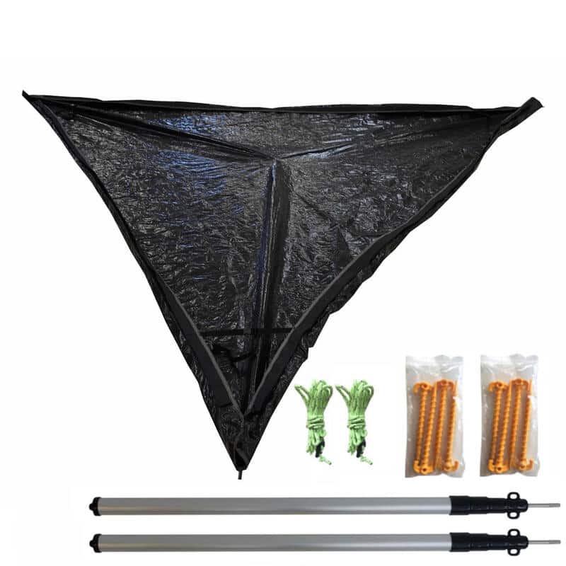 kit de conversion connect ground pour tente d'aviation d'arbre accessoires de montage au sol