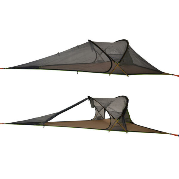 tente safari connect 3.0 pour trekking vol arboré pour 1 2 personnes et hamac
