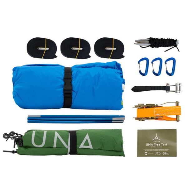tente volante una 1 personne légère 2kg pour trekking et bivouac en hamac