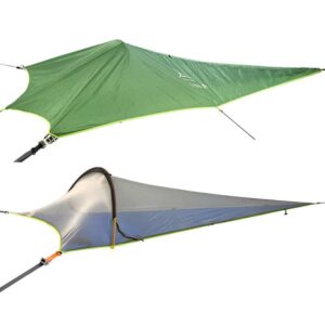 tente volante una 1 personne légère 2kg pour trekking et bivouac en hamac