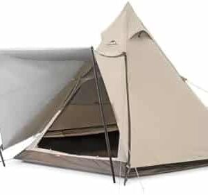 tente de camping naturehike tipi imperméable et coupe vent