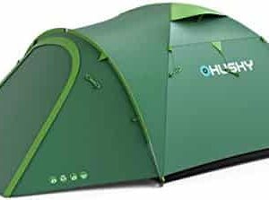 tente de camping husky bizon 4 plus vert