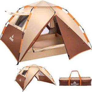tente de camping betenst pop up dôme imperméable et coupe vent