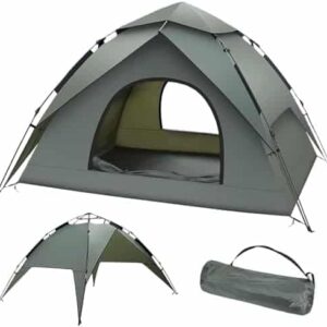 tente de camping keelyy pop up instantanée imperméable et coupe vent