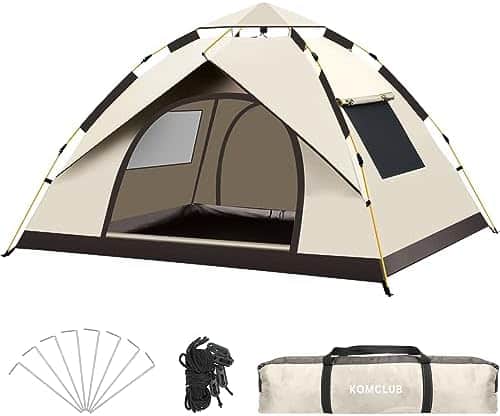 tente de camping automatique légère avec douche et protection uv