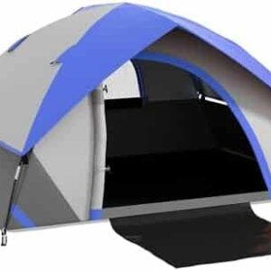 tente de camping outsunny dôme étanche 3000 mm