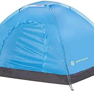 tente de camping springos avec moustiquaire en fibre de verre