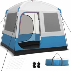 tente de camping homasis imperméable et coupe vent