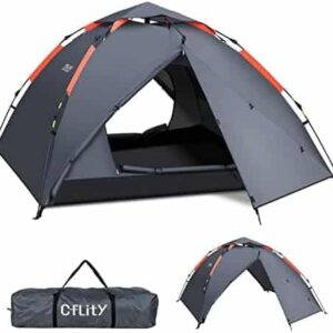 tente de camping cflity pop up dôme 4 saisons imperméable