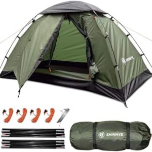 tente de camping oxford avec pompe et fenêtres en maille