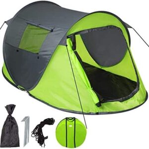 tente de camping tectake pop up