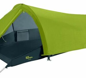 tente tunnel 1 personne jack wolfskin gossamer vert
