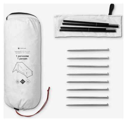 tente 1 personne forclaz mt900 minimal editions blanc