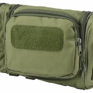 trousse de toilette compacte tactique defcon 5 avec beaucoup d'espace de rangement vert