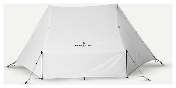 tente tarp 2 personnes forclaz mt900 v2 minimal editions blanc