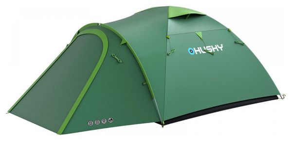 husky bison 4 plus tente classique 4 personnes vert