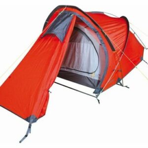 hannah outdoor rider 2 manderin red ii tente légère pour 2 personnes orange