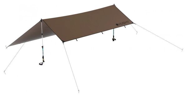 bâche husky rover 300 x 300 marron