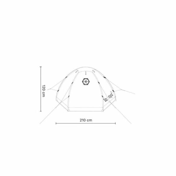 tente samaya2.5 dyneema (bleu)