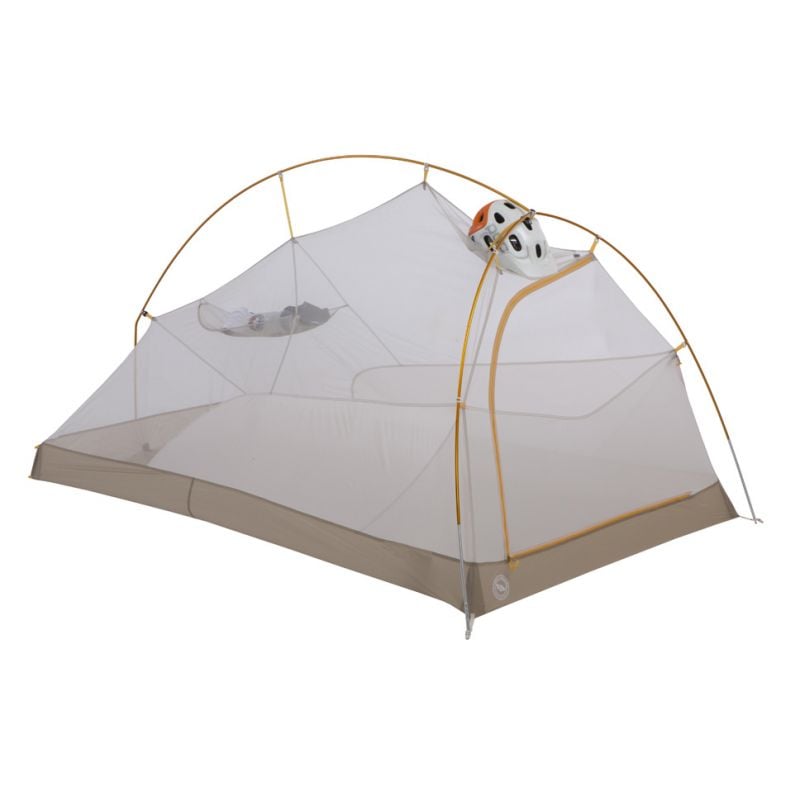 tente big agnes fly creek hv ul2 bikepack (solution dye yellow greige)