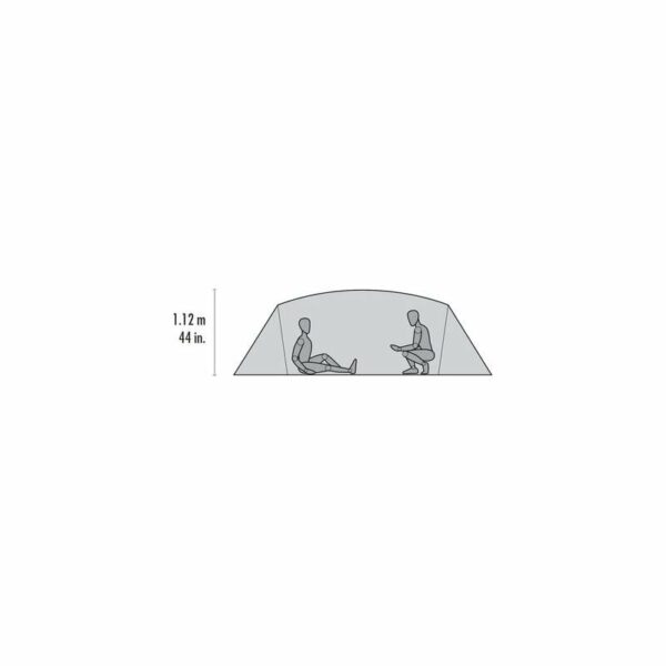 tente de randonnée légère mutha hubba nx tent (green)