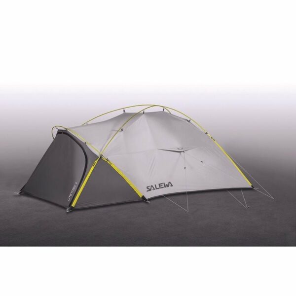 tente trekking salewa litetrek iii (lightgrey/cactus)