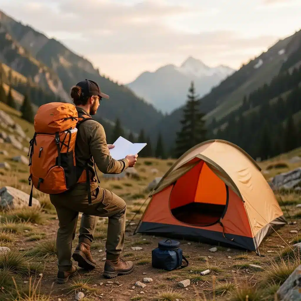 matériel bivouac vélo